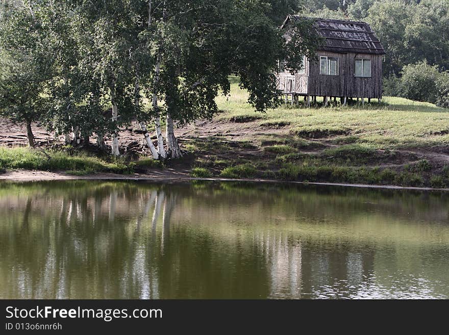 Wooden house