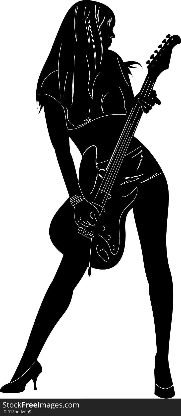 Girl With Guitar