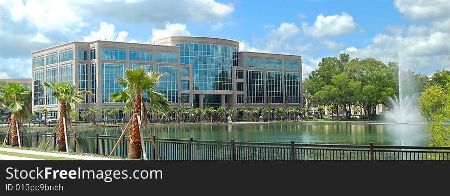 Modern Office Building Panorama