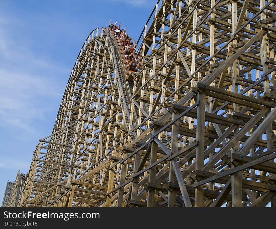 Old Fashion Roller Coaster