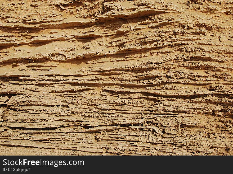 The sample of sandstone close up, it is possible to use as a background