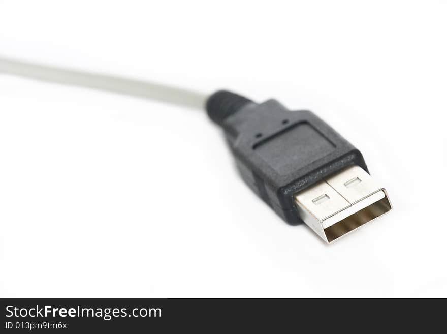 USB isolated on the white background