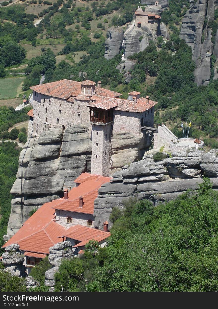 Very famous greek church - Meteor