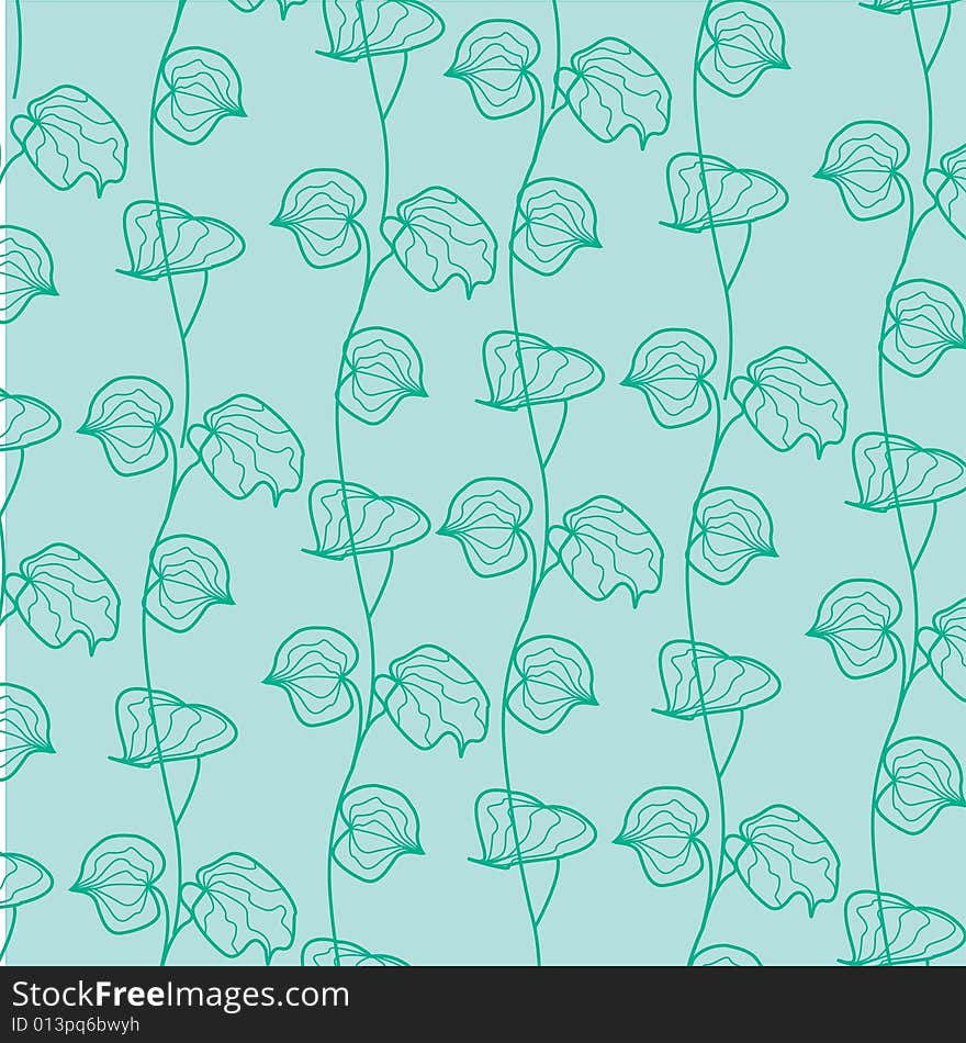 Abstract Floral Background