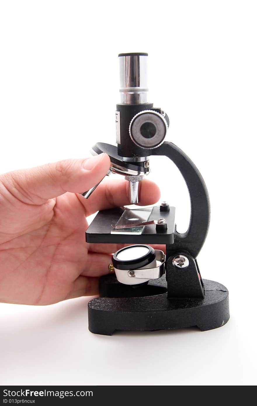 A microscope use in medical field, small but good. A microscope use in medical field, small but good