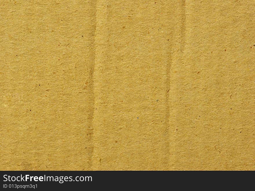 Brown corrugated cardboard sheet background