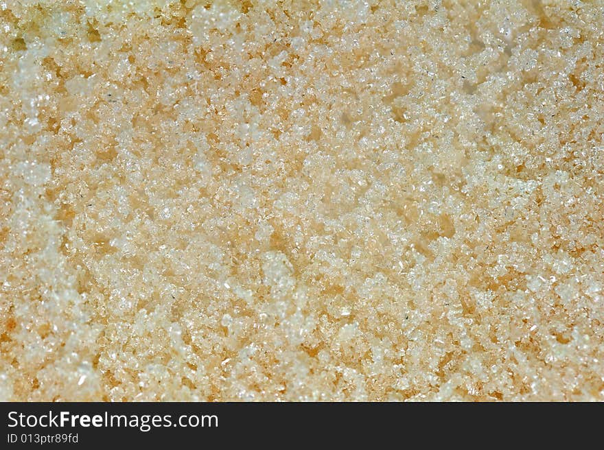 An image of organic brown sugar suitable for background or unique pattern