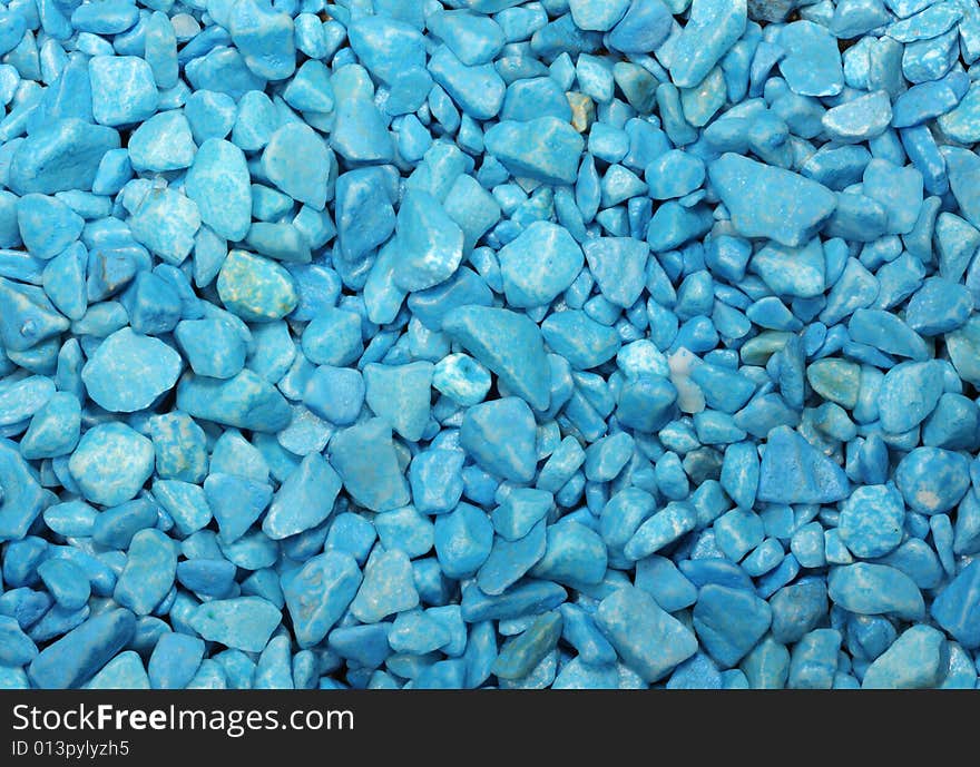 Blue stones background - abstract texture