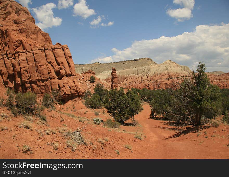 Kodachrome Basin State Park in Utah featuring sandpipes.