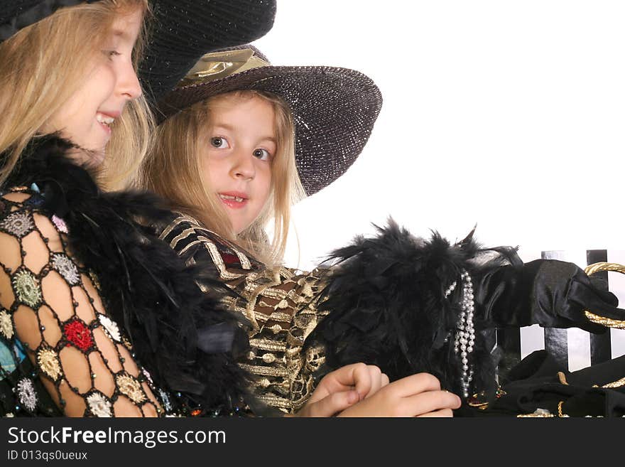 Children Playing Dressup