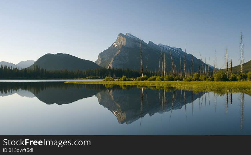 Vermillon lake at Banff national park, 
Canada