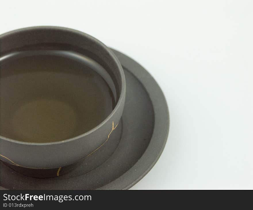 A cup of Chinese tea.