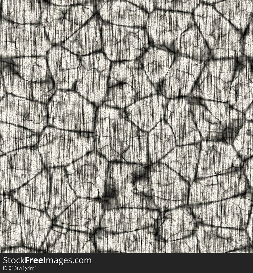 Cracked stone seamless texture for background.