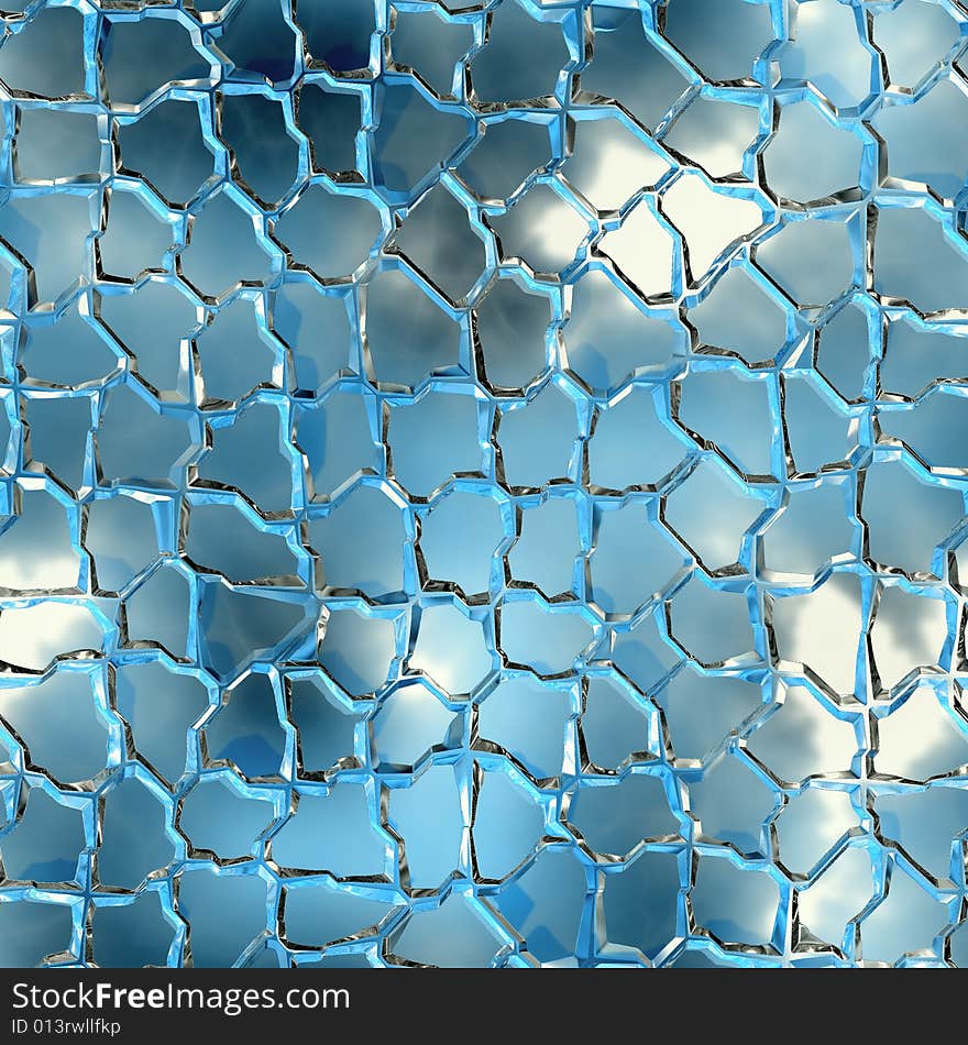 Ice seamless texture for background.