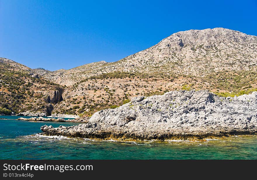 Rocky Mediterranean Beach