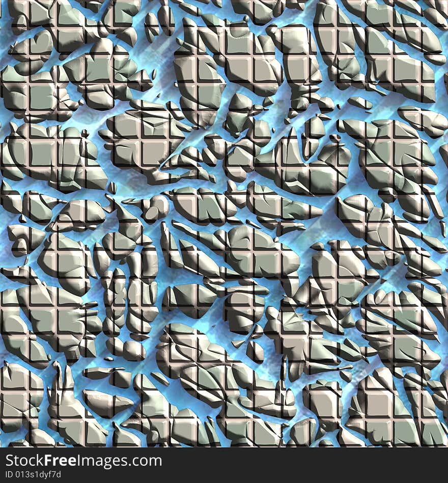 Abstract stone tile seamless texture.