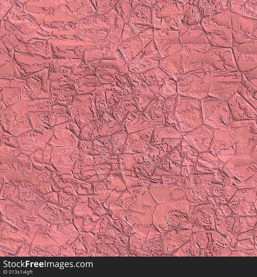 Cracked painted wall seamless texture.