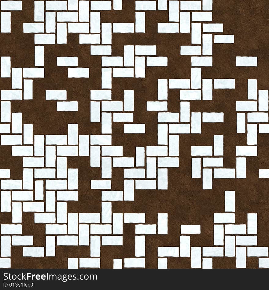 Brick wall seamless texture for background.