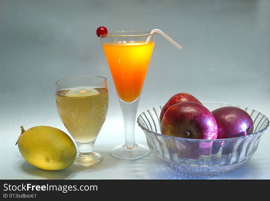 Still life with fruits