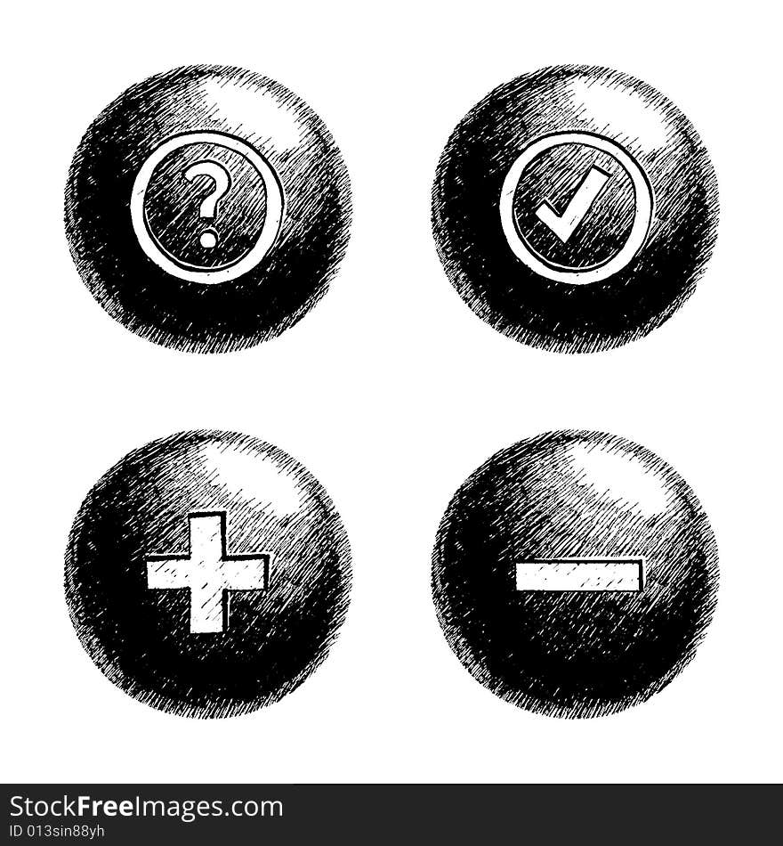 Sketchy Orb Button