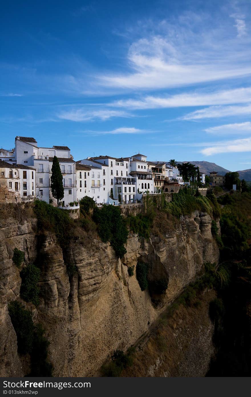 Buildings valley Ronda Spain España