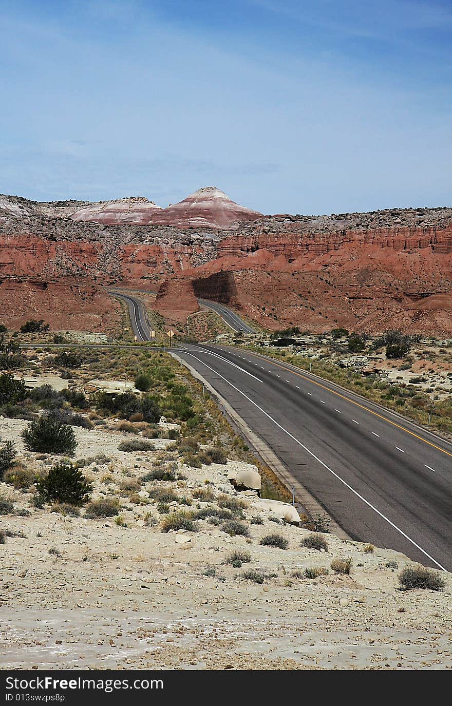 Highway 70th through Utah