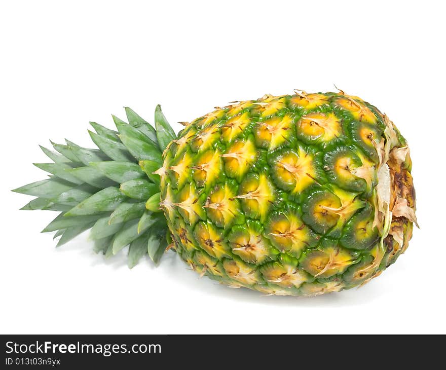 One whole pineapple