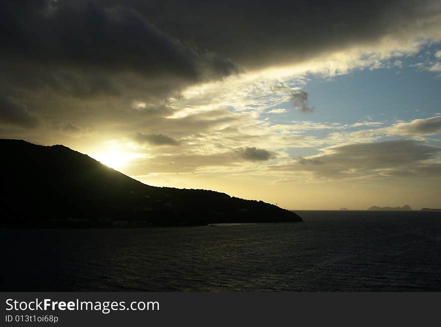 Tortola Sunrise