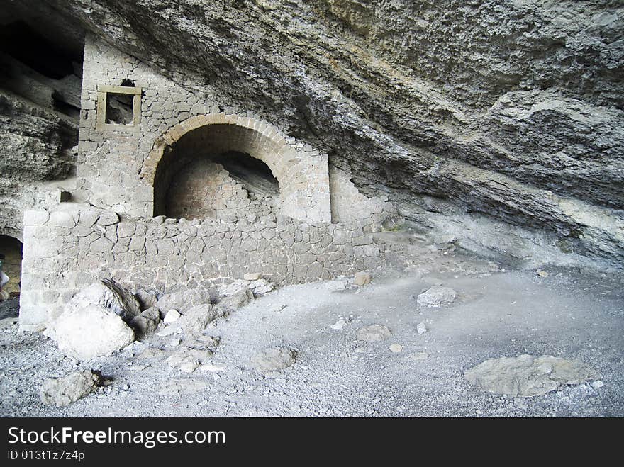 Shalyapin's grotto is on a track of Golitsina in a New World, Crimea.