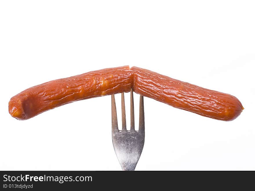 Sausage On A Fork