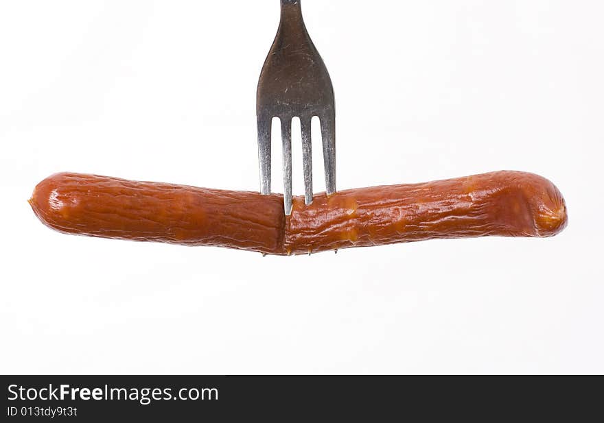 Sausage On A Fork