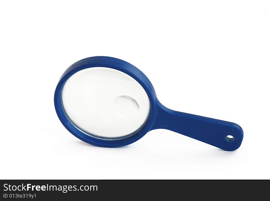 Blue Magnifying Glass