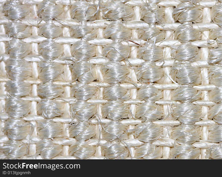 Texture of a sisal material