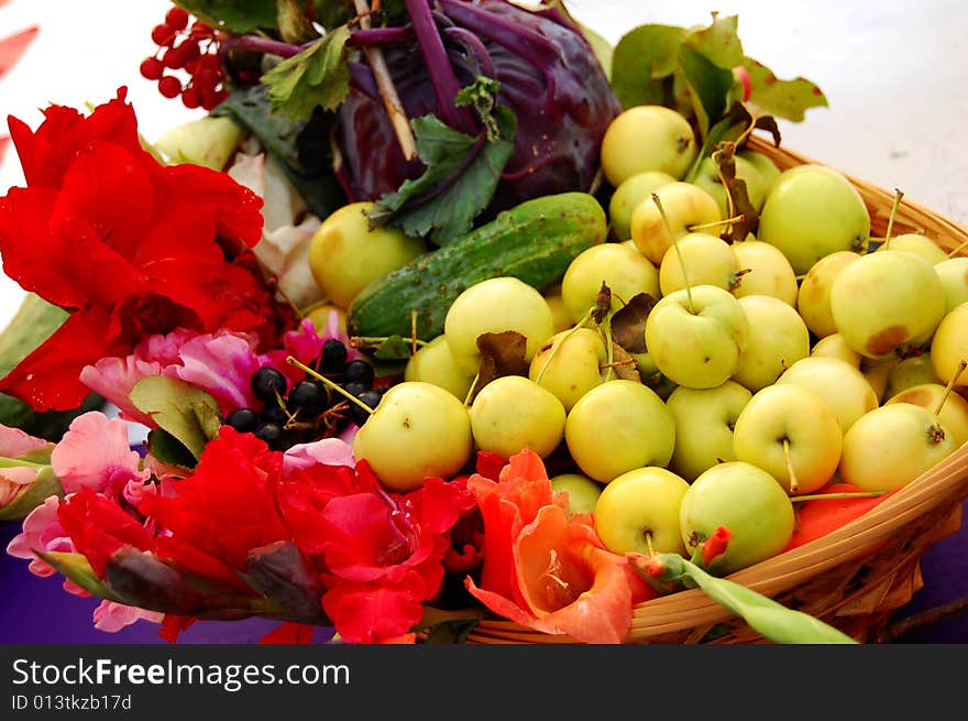 Vegetables are healthy food. Vegetable still life