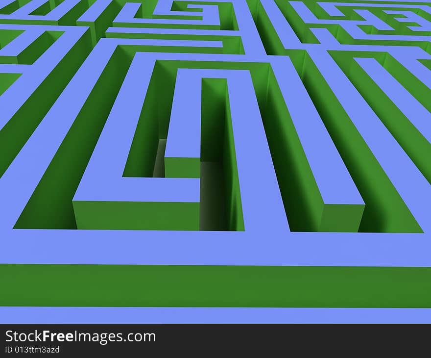 3D labyrinth