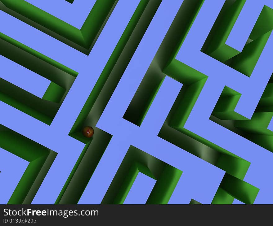 3D labyrinth