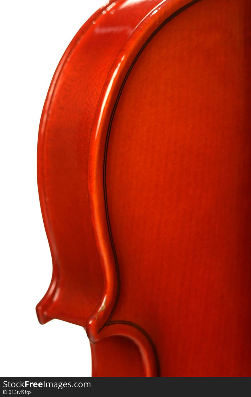 Fragment of violin, music background