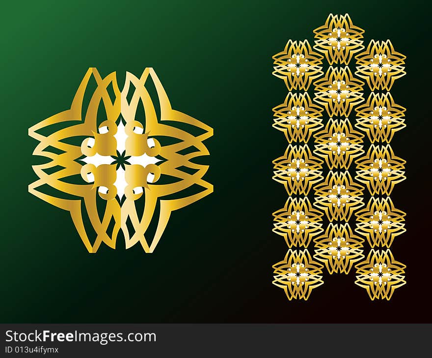 Simple Illustration for Arabic Ornamint Symbols and Backgrounds. Simple Illustration for Arabic Ornamint Symbols and Backgrounds