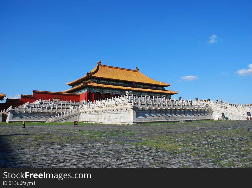 A palace in forbidden city