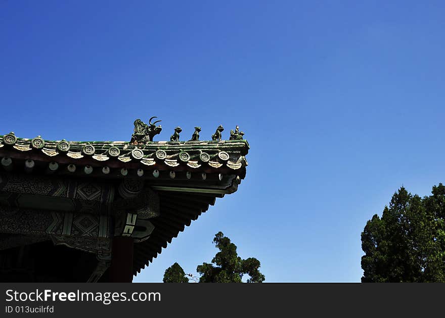 Chinese ancient building, building architecture, structure of the building. Chinese ancient building, building architecture, structure of the building