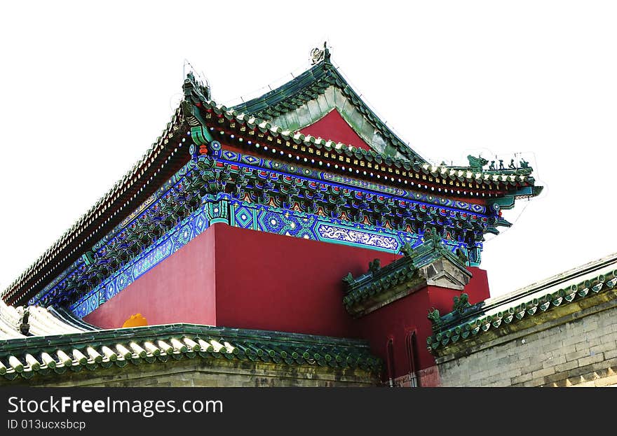 Chinese ancient building, building architecture, structure of the building