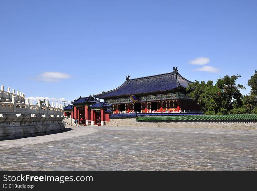 Chinese ancient building, building architecture, structure of the building