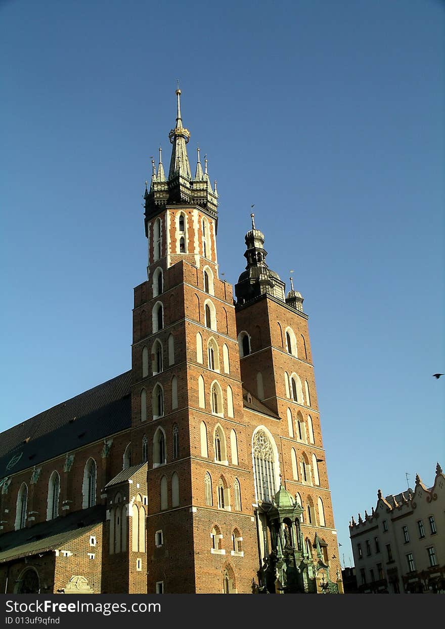 Mariacki Church in Cracow