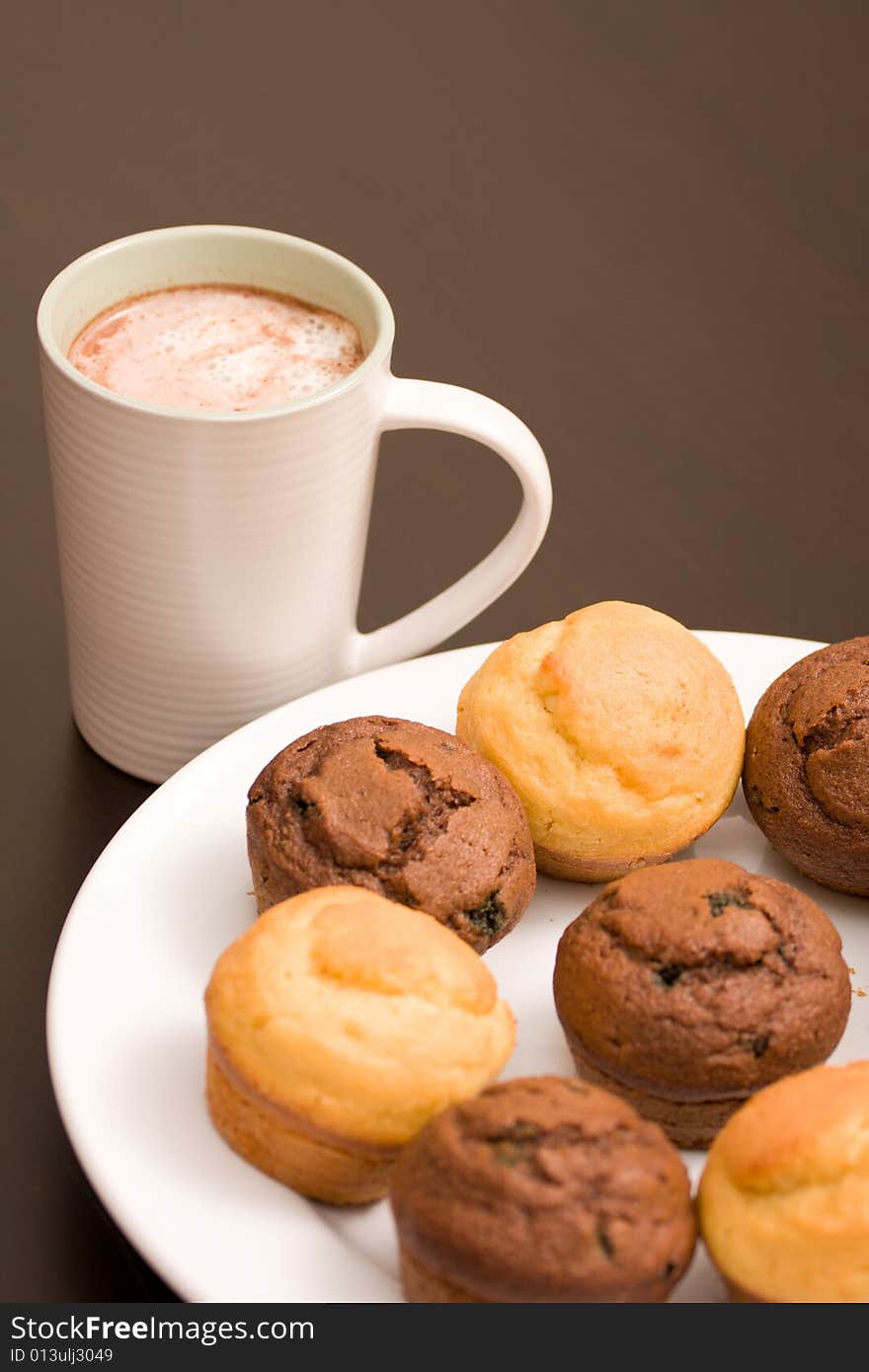 Hot Chocolate And Muffins