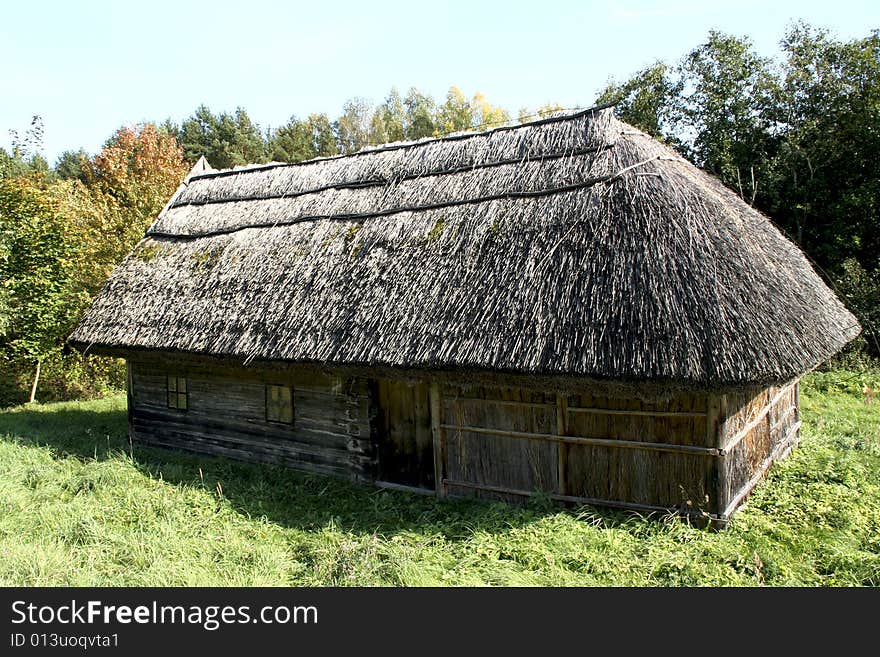 Ethnographic dwelling house