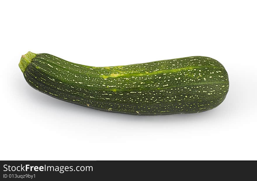 Vegetable marrow isolated with clipping path. Vegetable marrow isolated with clipping path