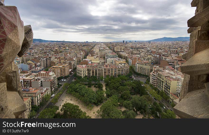 Clouds On Barcellona