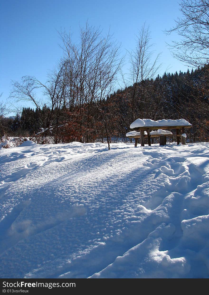 A beautifull morning of romanian Charpatian mountain. A beautifull morning of romanian Charpatian mountain