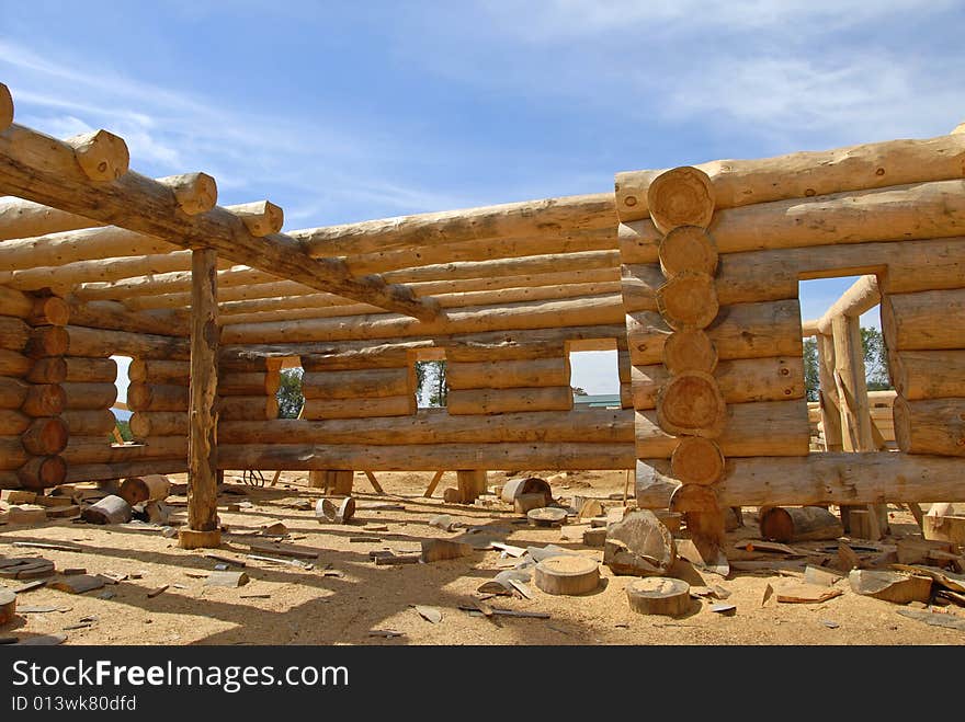 Log Home Construction