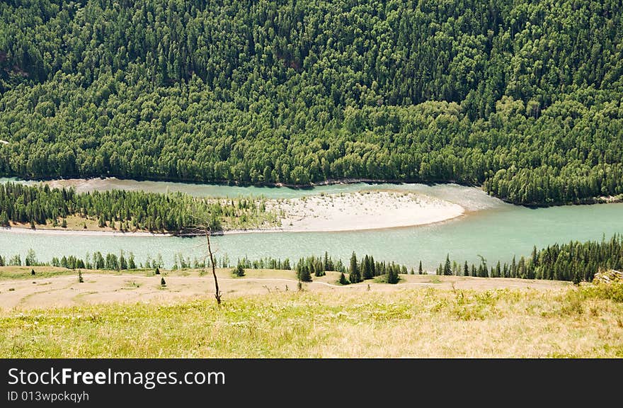 River in the mountains